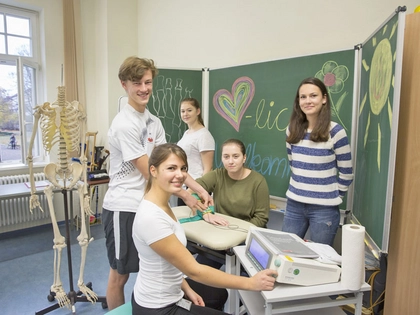 Informationstag an der Medizinischen Berufsfachschule des Universitätsklinikums Leipzig