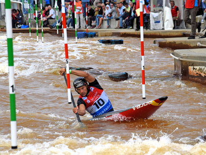 Spitzensport im Kanupark Markkleeberg: Olympia-Qualifikationen im Kanu-Slalom