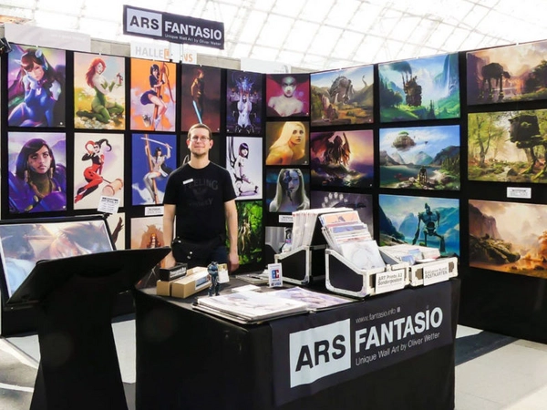 Aussteller: Ars Fantasio, Foto: Leipzig Art Days