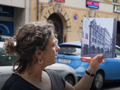 »Bis dir nichts mehr bleibt« Ein Stadtrundgang zu Erinnerungsorten von Raubtaten im Nationalsozialismus in Leipzig