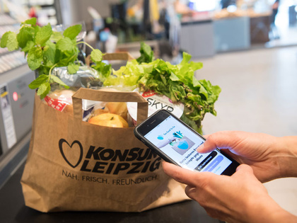 Konsum Leipzig kooperiert mit Lebensmittelretter-App Too Good To Go
