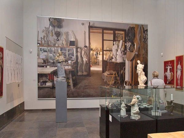 Blick in die Ausstellung mit Kunstwerken von Markus Gläser. Foto: Marion Wenzel