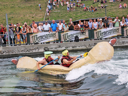 15. Pappbootrennen im Kanupark Markkleeberg: Anmeldestart für Teams