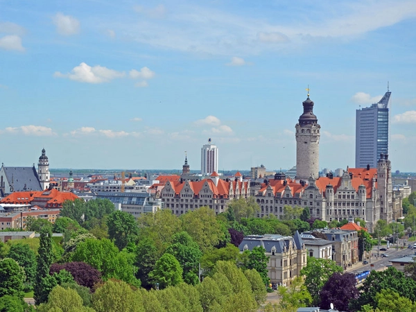Skyline von Leipzig, Foto: Andreas Schmidt
