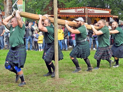 Region Leipzig: 23. Internationale Highland-Games in Trebsen