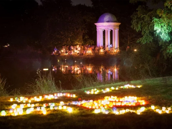 Lichterfest im agra-Park, Foto: Bernhard Weiß / BeWise