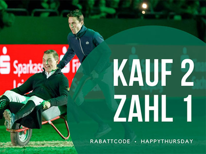 Rabattaktion zur PARTNER PFERD 2022 in Leipzig