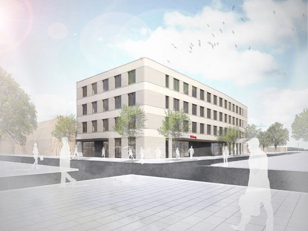 Visualisierung des neuen Ambulanzgebäudes, Foto: Klinikum St. Georg