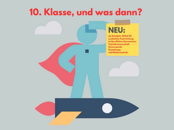 Tag der offenen Tür am 3. Februar 2024, Grafik: Arwed-Rossbach-Schule