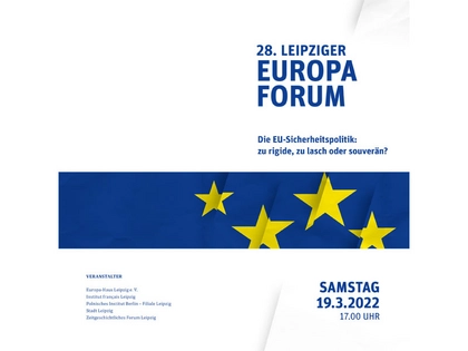 28. Leipziger Europaforum im Zeitgeschichtlichen Forum
