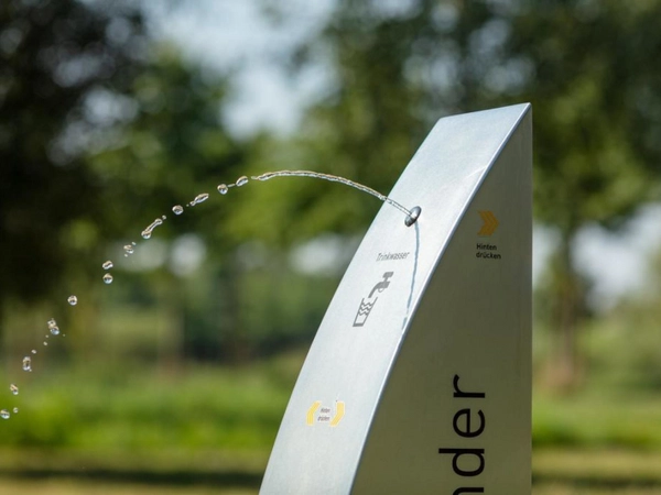 Leipzigs Trinkwasserbrunnen gehen in die Saison. Foto: Leipziger Gruppe