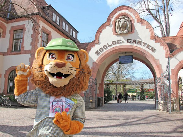 Zoo-Maskottchen Tammi freut sich auf viele Bücherwürmer, Foto: Zoo Leipzig