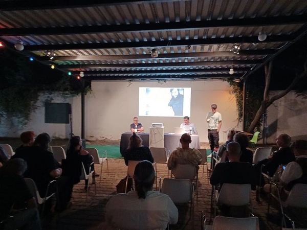 Galerie KUB: Innenhof, Foto: Stiftung trias