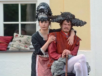 Sommertheater im Garten des Schillerhauses Leipzig