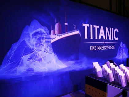 Spektakuläre Ausstellung "Titanic: Eine immersive Reise" in Leipzig eröffnet