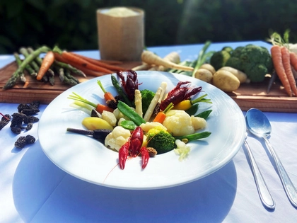 Rekordversuch mit der "weltweit größten Portion Leipziger Allerlei“