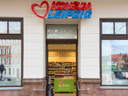 Konsum Leipzig eröffnet neuen Markt in Leipzig-Stötteritz