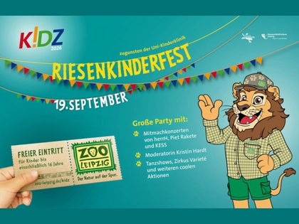 K!DZ-Riesenkinderfest im Zoo Leipzig: Ein Tag voller Spaß und Engagement