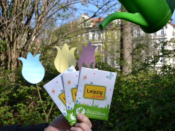 Leipzig soll blühen, Foto: Ökolöwe