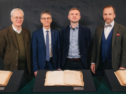 Handschriften von Johann Sebastian Bach, Johann Christoph Gottsched und Georg Philipp Telemann im Stadtarchiv Leipzig entdeckt