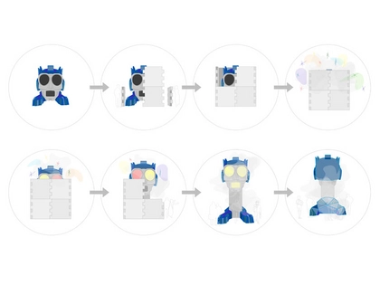 Studierende der HTWK Leipzig gestalten Performance zum Festumzug "Lipsias Löwen"
