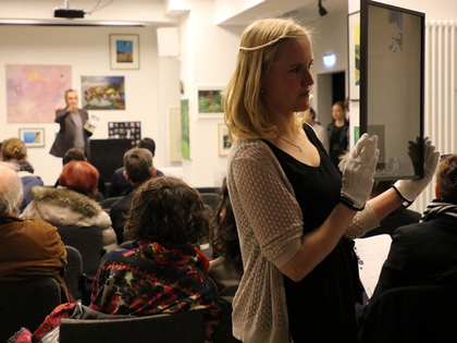 Versteigerung Zeitgenössischer Kunst für den guten Zweck im Pöge-Haus