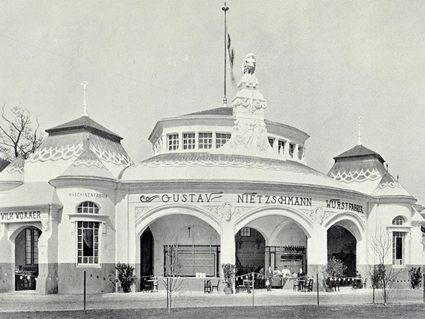 Sächsisch-Thüringische Industrie- und Gewerbeausstellung (STIGA) von 1897, Foto: Stadtgeschichtliches Museum Leipzig