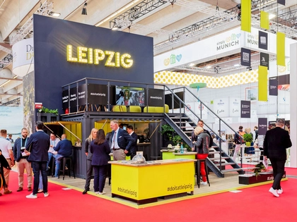 Leipzig wirbt auf internationaler Fachmesse IMEX 2023