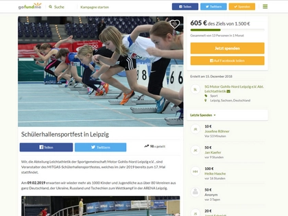 Schülerhallensportfest in Leipzig in Gefahr Schülerhallensportfest in Leipzig in Gefahr