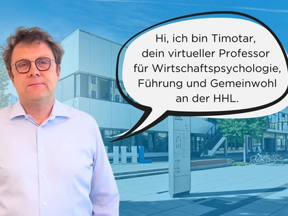 KI ersetzt Professor? HHL launcht KI-Avatar für Wirtschaftspsychologie, Führung und Gemeinwohl