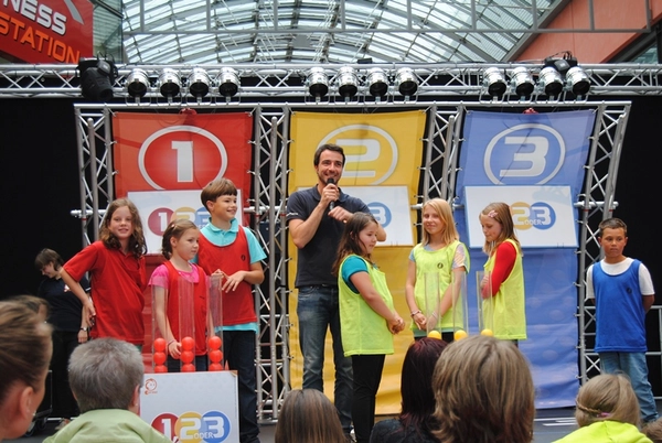 Zum Kindertag kommt "1, 2 oder 3" ins P.C.