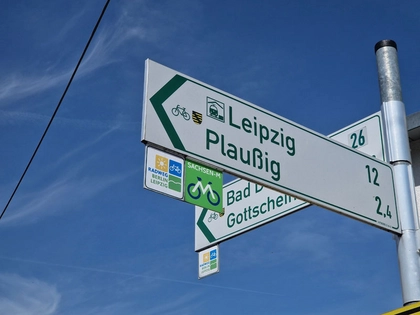 Neue Fahrradroute Sachsen-M führt durch Nordsachsen