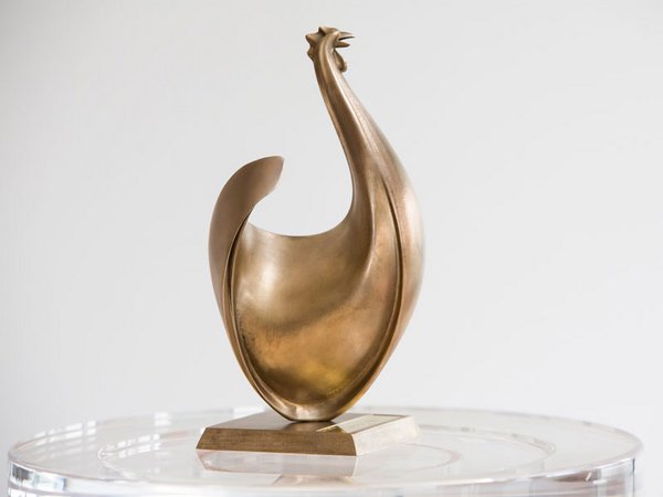 Goldene Henne: Preis / Skulptur 2016, Foto: MDR / Daniela Höhn