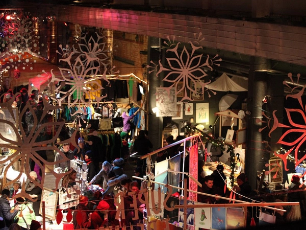 Weihnachtsmarkt im Werk 2, Foto: Werk 2
