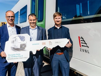 16 neue Batteriezüge für Mitteldeutschland: Elektrisch statt Diesel auf der S1