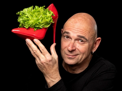 Frank Sauer im Leipziger Central Kabarett