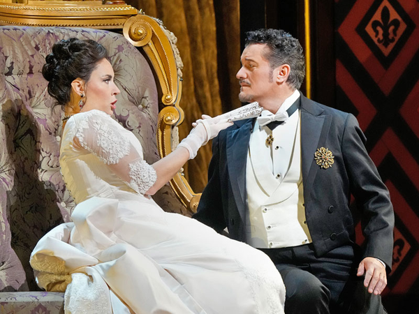 Live-Übertragung von Giordanos Oper „Fedora“ aus der Metropolitan Oper New York: Piotr Beczała und Sonya Yoncheva, Foto: 