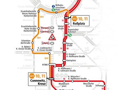 Umbau der Karl-Liebknecht-Straße geht weiter