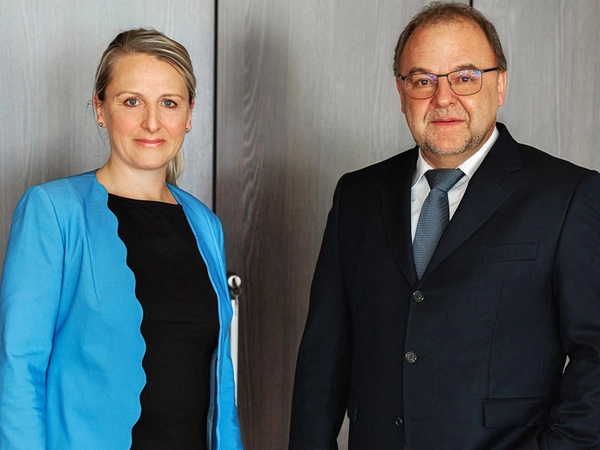 Lipsia Vorstand: Nelly Keding und Rolf Pflüger, Foto: Lipsia