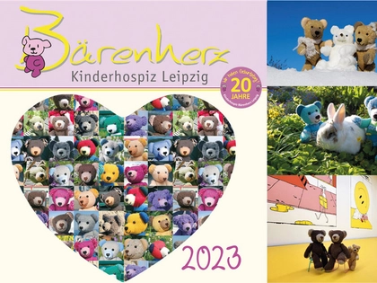 Bärenherz-Kalender 2023: Kinderhospiz Bärenherz Leipzig startet Verkauf