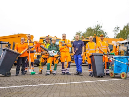 Das Jahr 2025 der Stadtreinigung Leipzig in Zahlen