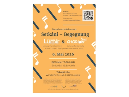 Städtepartnerschaft Leipzig-Brünn: Chöre singen gemeinsam in Leipzig