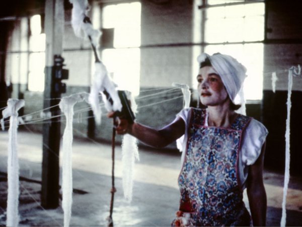 Monica Ross, Ghost in the Spinning Mill, Performance, 1985