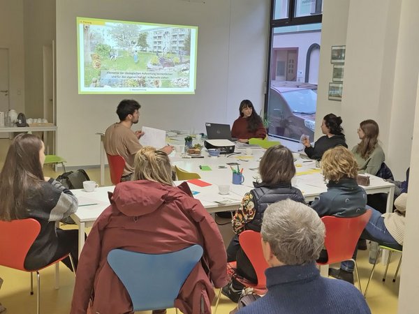 Workshop: Projekt Grüne Höfe Leipzig, Foto: Nicole Brühl