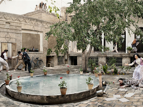 Azadeh Akhlaghi, Tehran – Mirzadeh Eshghi, 3 July 1924, 2012, Digitalprint auf Fotopapier