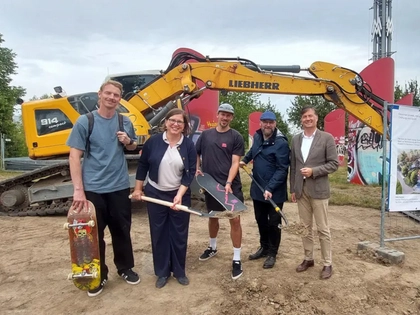 Ab dem Frühjahr 2027 hat Leipzig in Wiederitzsch einen neuen Skatepark