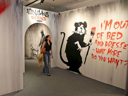 Neue Pop-Up-Ausstellung „House of Banksy Leipzig – An Unauthorized Exhibition" in Leipzig