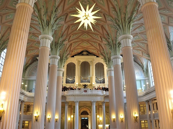 BachChor Leipzig in der Nikolaikirche, Foto: Andreas Birkigt