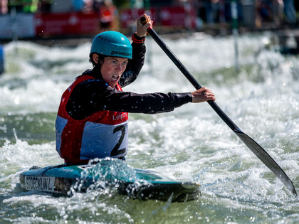 WM-Qualifiaktionen im Kanupark Markkleeberg