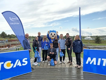 Die „Mulde-Piraten“ gewinnen 15. MITGAS Schüler-Rafting im Kanupark Markkleeberg